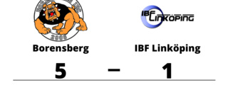 Borensberg vann hemma mot IBF Linköping