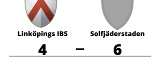 Seger för Solfjäderstaden borta mot Linköpings IBS