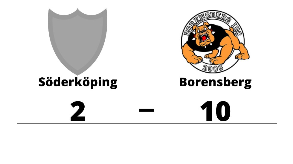 Söderköpings IBK förlorade mot Borensberg IBC