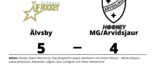 Älvsby vann i förlängningen mot MG/Arvidsjaur