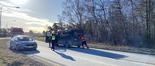 Trafikolycka på Visbyleden – vägen öppen för trafik