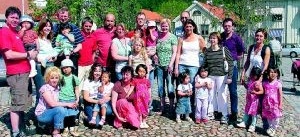 Adoptivfamiljer träffades i Söderköping