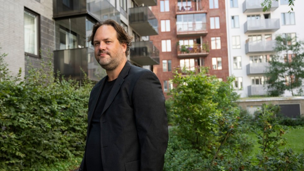Rickard Dahlstrand, ordförande i sin bostadsrättsförening.