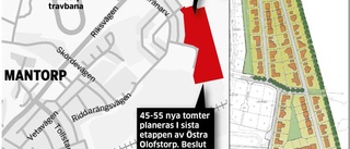 Nytt villaområde planeras i Mantorp