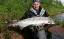 Laxfiskeguiden Frekko vet var fisken står