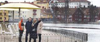 Ny restaurang och strandbar på holmen i Stadsparken