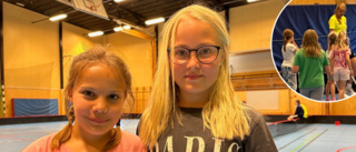 Elsa och Agnes testar olika idrotter varje dag