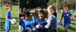 Stjärnmålvakten Hedvig Lindahl lär unga att bli bättre målisar