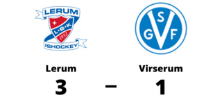 Lerum kvitterade matchserien mot Virserum