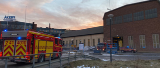 Larm om industribrand