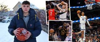 Gotländske talangen Einar, 15: ”NBA är ju drömmen”