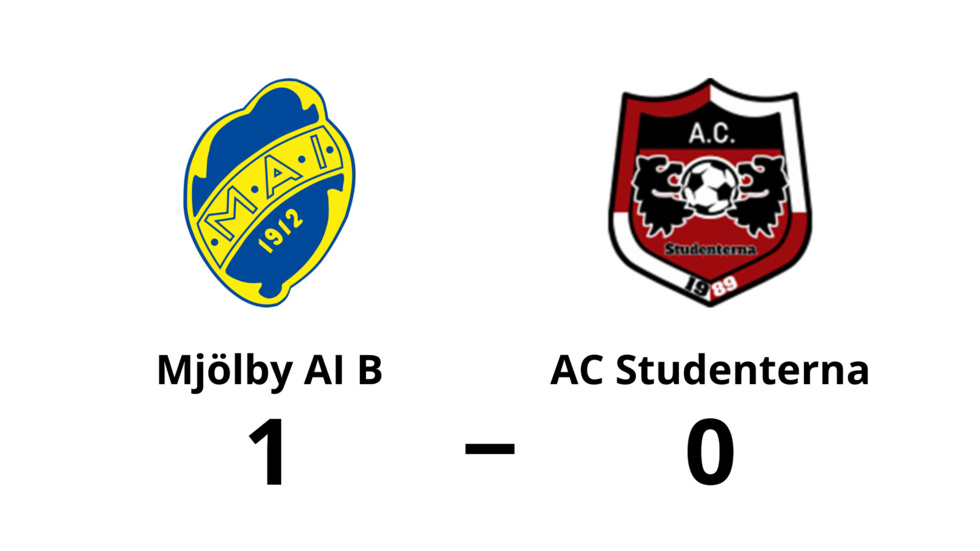 Mjölby AI FF B vann mot AC Studenterna
