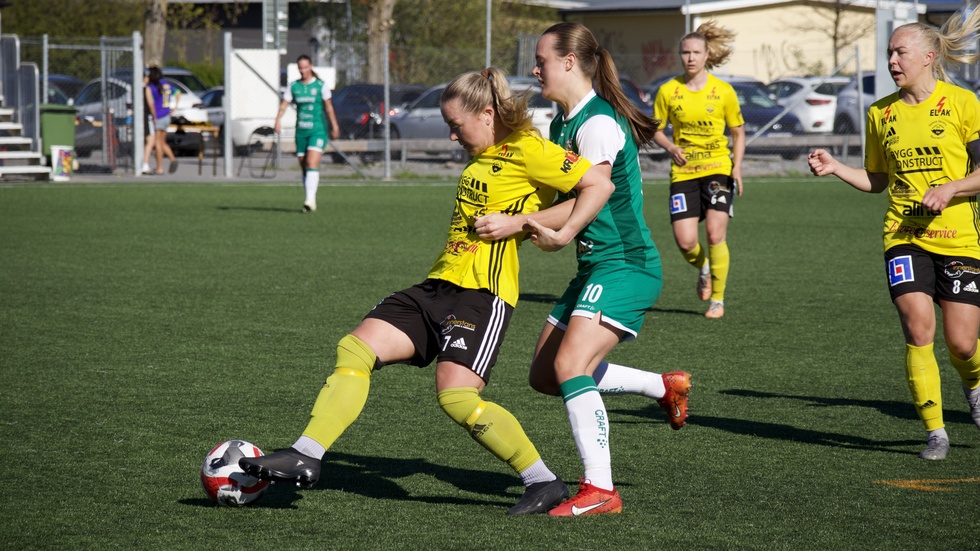 Ingrid Wixner blev Gusks enda målskytt.