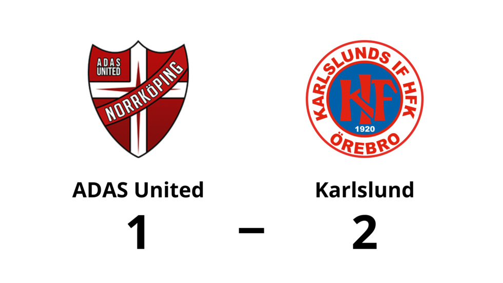 ADAS United förlorade mot Karlslund