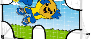 Bamse Fotbollsmål Med Skottduk 