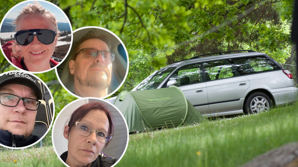 Gro Willerslev, Lars Hjorth, Daniel Danielsson och Wenche Huber delar med sig av sina erfarenheter kring bilcamping.