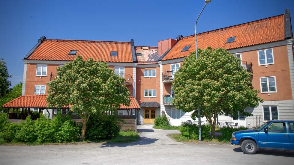 Här syns K2A:s studentbostäder på Mejerigatan i Visby. Fastighetsbolaget har nu gått samman med ett riskkapitalbolag baserat på Östermalm.