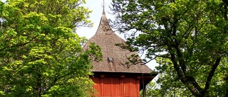 Klockstapel helt nedbrunnen