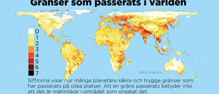 Rapport: Detta tål planeten