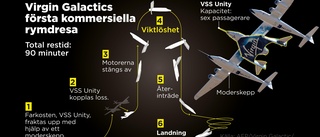 Första turistflyget tillbaka från rymden