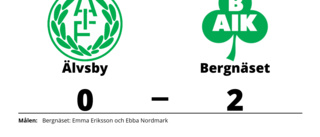 Älvsby föll på hemmaplan mot Bergnäset