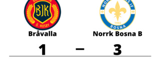 Bråvalla föll hemma mot Norrk Bosna B