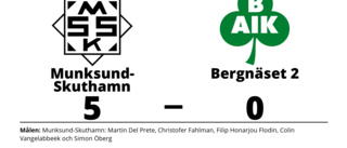 Segerraden förlängd för Munksund-Skuthamn - besegrade Bergnäset 2