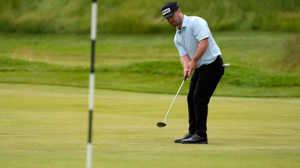 David Lingmerth har öppnat årets US Open urstarkt med 67 slag, tre under banans par.