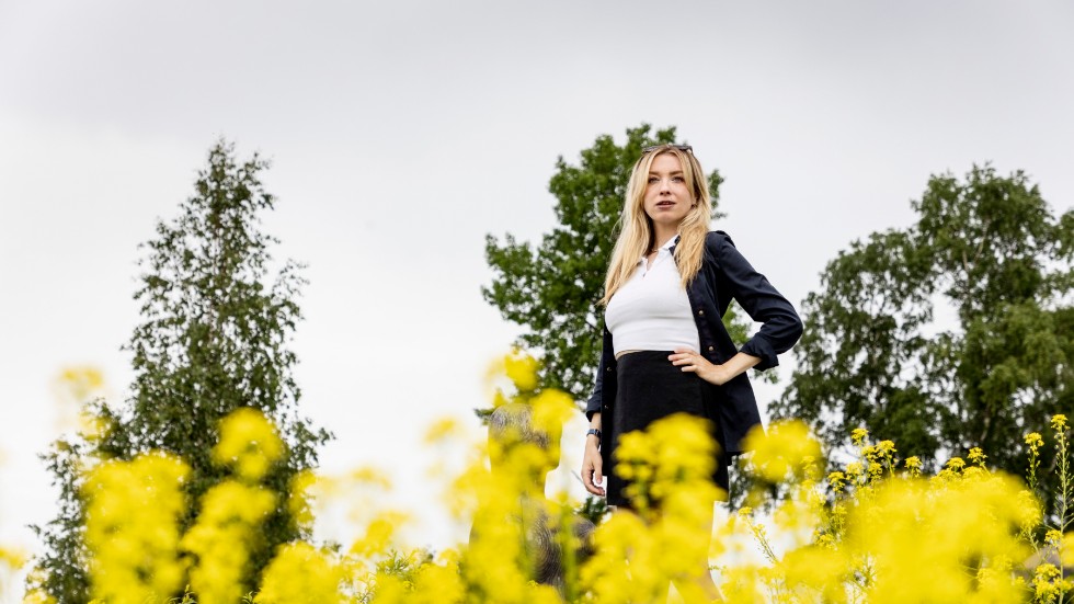 "Jag har en dröm om att vi ska flytta utomlands någon gång under de nästkommande tio åren. Det är ju ingen stress med det, men det är vad jag drömmer om privat, att bo i Tokyo", säger Sandra Beijer om framtiden.