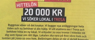 Byggmax till Trosa – slutet för lokalföretagare?