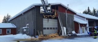 Garagebrand i Glommersträsk: "Vi slår på stort när det kommer ett sådant larm"