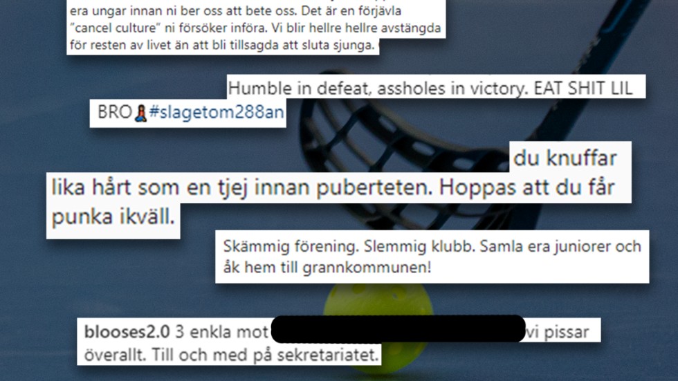 Ett urval av de texter som publicerats på kontot den gångna säsongen. Bilden är ett montage.