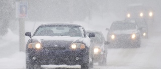 Polisen varnar för snöfall