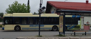 Skelleftebuss på irrvägar