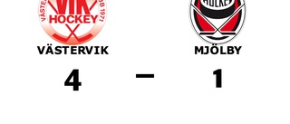 Stark seger för Västervik i toppmatchen mot Mjölby