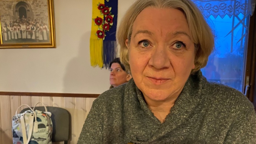 Johanna Larsson har varit orolig hela dagen och säger att hon är i chocktillstånd. 