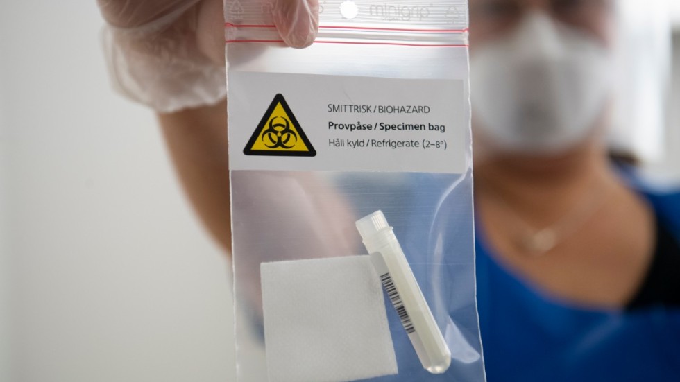 Ett så kallat PCR-test för covid-19. Fotot har inget med texten att göra. Arkivbild.