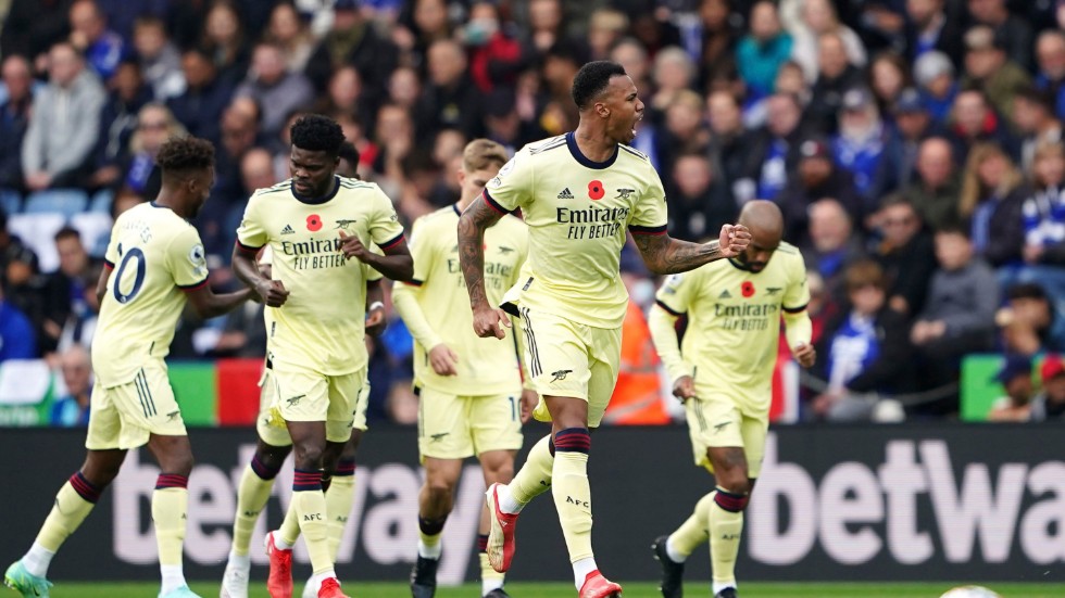 Arsenal segrade mot Leicester.