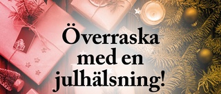 Överraska med en julhälsning!