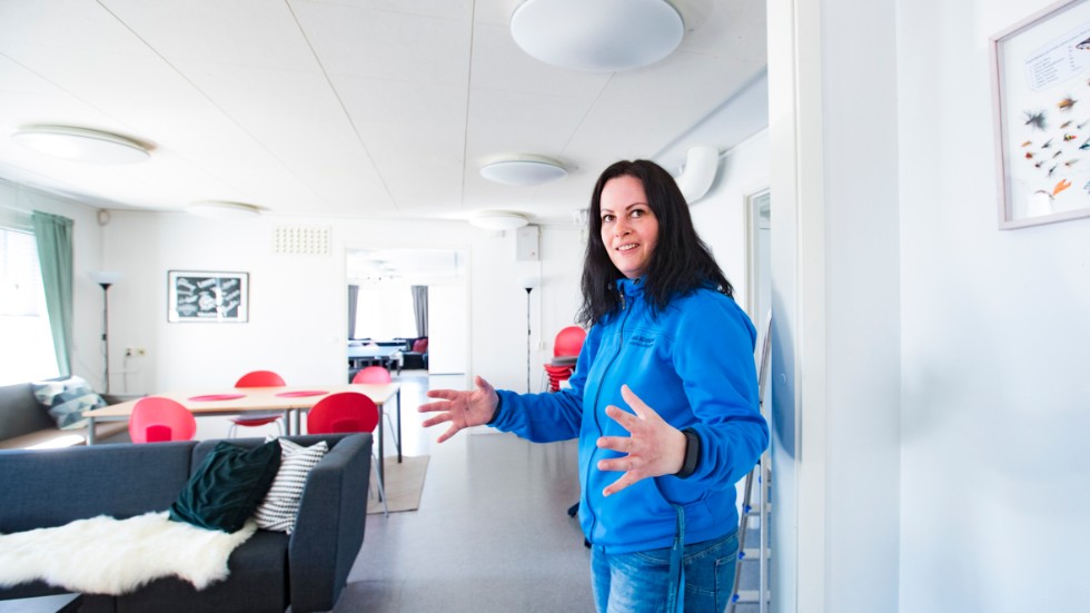 Frida Pettersson Lindvall som ansvarar för Råneå fritidsgård säger att hon har längtat efter ungdomarna. 
