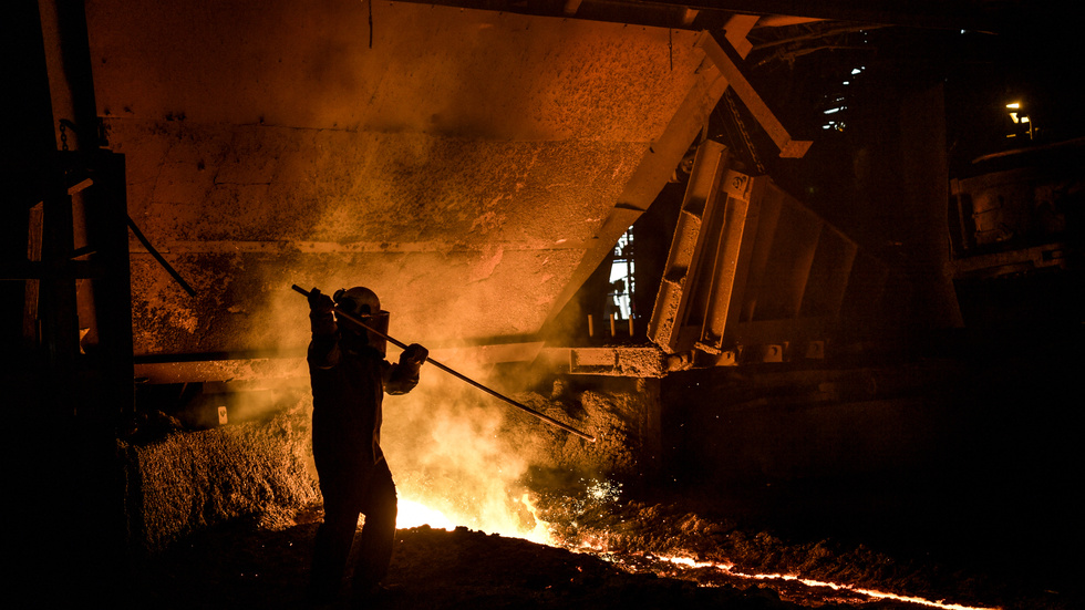 Stål är en av de heta sektorerna just nu, med extrema prisnivåer i återhämtningen efter pandemiåret 2020. Arkivbild