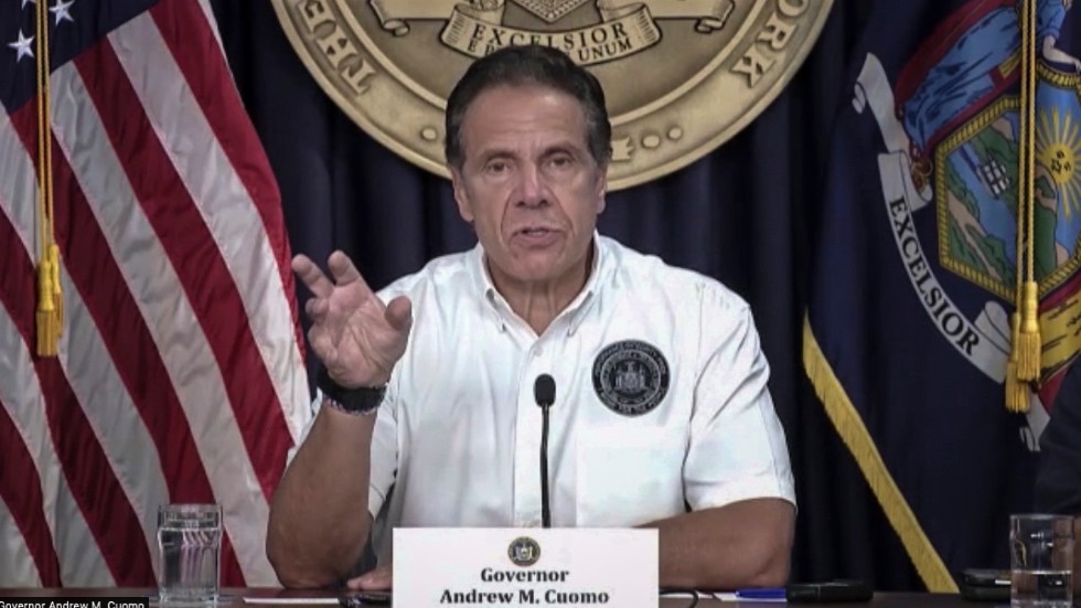 Delstaten New Yorks tidigare guvernör Andrew Cuomo. Arkivbild.