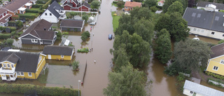 Stor förödelse efter skyfallen