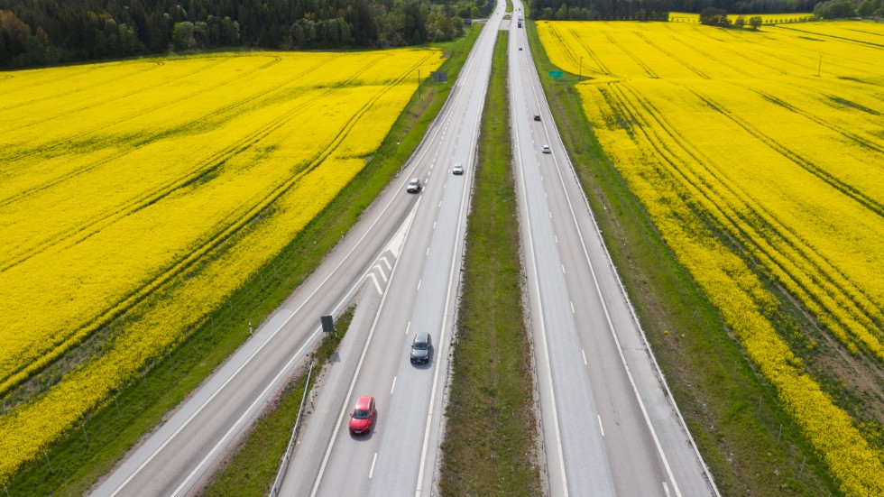 Senare i eftermiddag, när de flesta beräknas åka hem, kan det bli tätare trafik. Arkivbild.