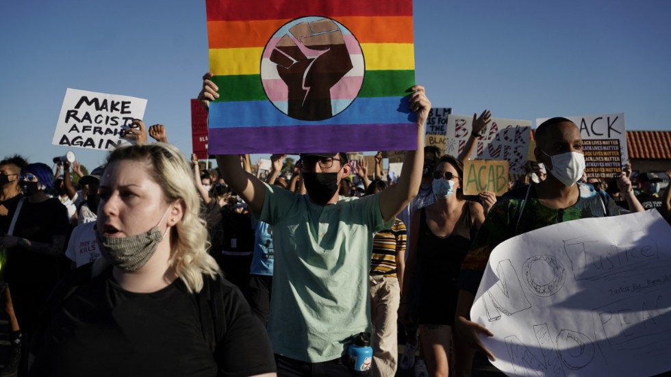 Juneteenth-demonstration i Las Vegas den 19 juni 2020. Dagen, som uppmärksammar slaveriets avskaffande i USA, ska bli en nationell helgdag.