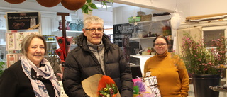 Blommor ska muntra upp företagare i tråkiga tider