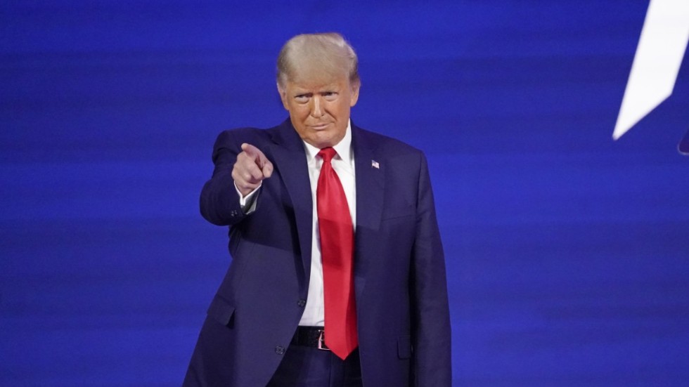 USA:s tidigare president Donald Trump. Arkivbild.