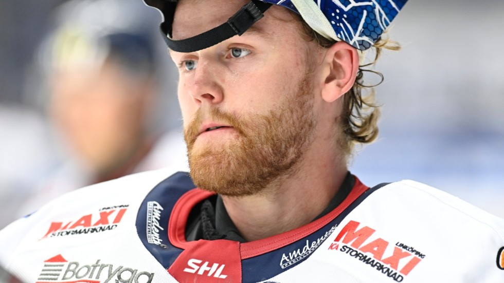 Marcus Högberg, matlagningsintresserad målvakt i Linköping. Arkivbild.