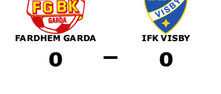 IFK Visby bröt Fardhem Garda segersvit