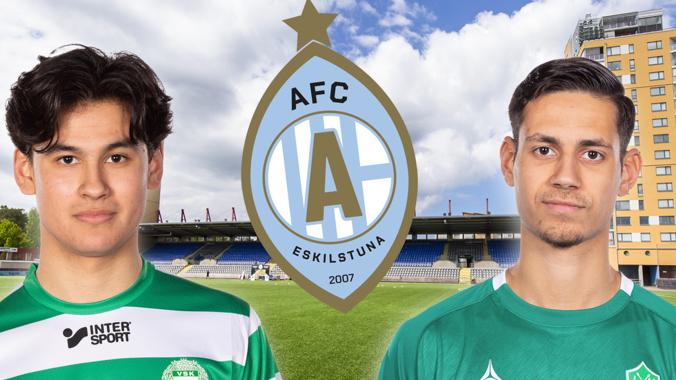 Under söndagen blev det klart att Adam Padovan (till vänster) och Yassin Hawat spelar för AFC i år.